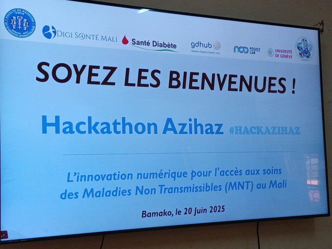 Affiche du Hachathon Azihaz 2025